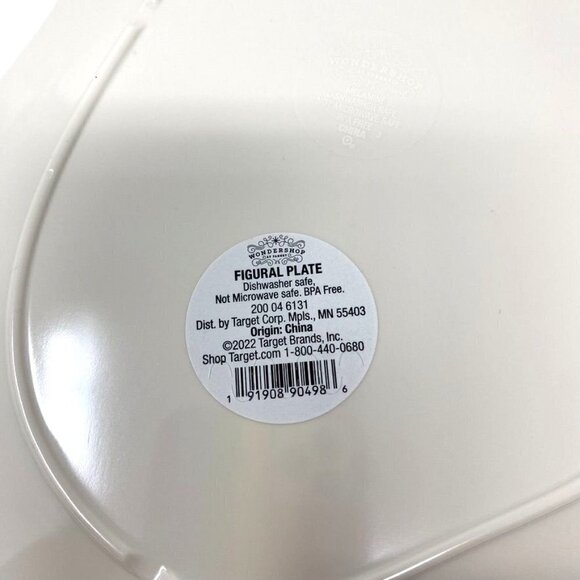 Target 2 Melamine Figural Santa Dinner Plates White - Wondershop™ Holiday - Picture 6 of 9